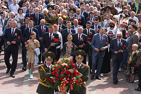 Cвяткаванне Дня Незалежнасці і 80-годдзя абароны Магілёва 