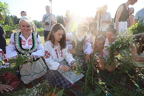 Купальские гуляния на Августовском канале