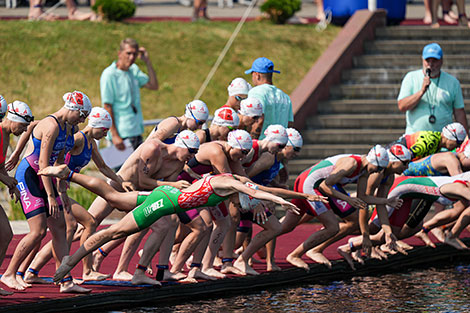 Чэмпіянат Беларусі па трыятлоне ў Заслаўі
