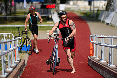 Чэмпіянат Беларусі па трыятлоне ў Заслаўі