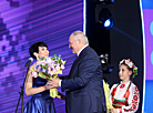 Аляксандр Лукашэнка наведаў цырымонію адкрыцця "Славянскага базару ў Віцебску"-2021
