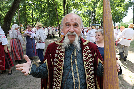 Beraginya folk festival in Oktyabrsky District