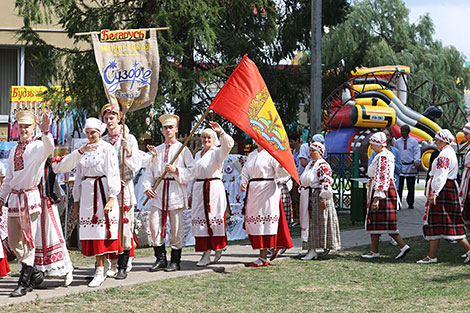 Beraginya folk festival in Oktyabrsky District