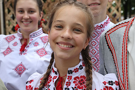 Beraginya folk festival in Oktyabrsky District