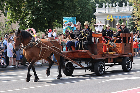 Fire Service Day celebrations in Minsk