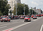 Parade of rescuers and firefighters in Minsk