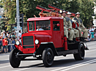 Parade of rescuers and firefighters in Minsk