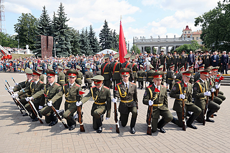 Дзень пажарнай службы ў Мінску