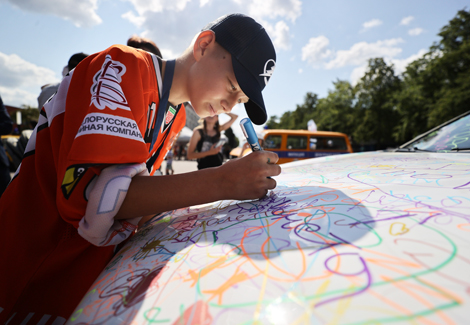 Vytoki festival in Soligorsk