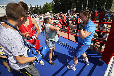 Vytoki festival in Soligorsk