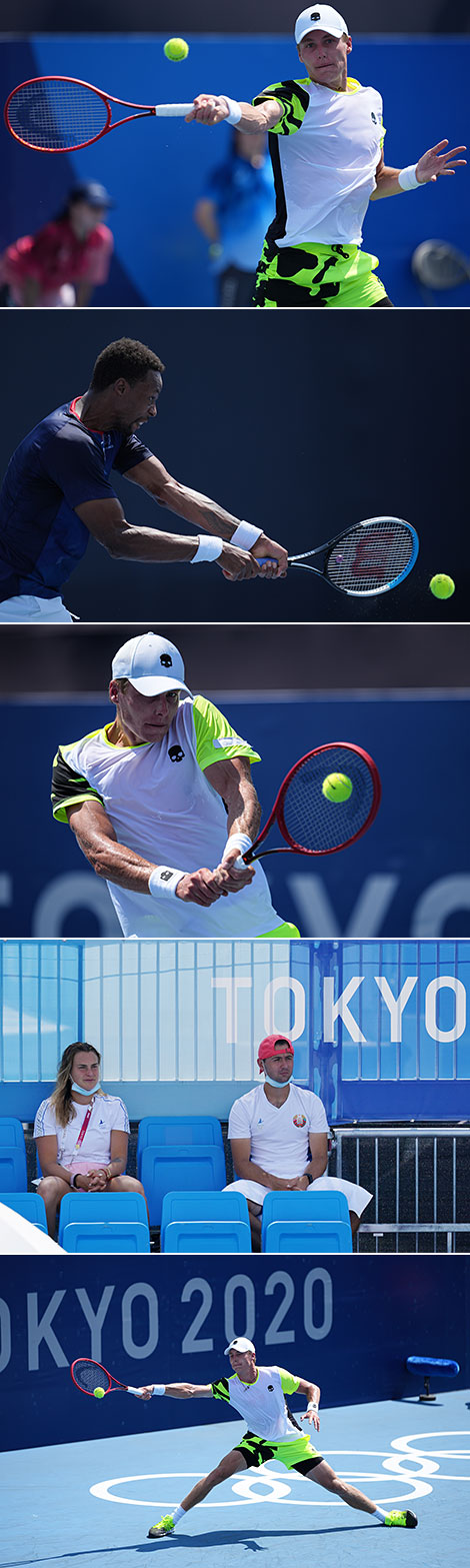 Илья Ивашко вышел в 1/16 финала теннисного турнира Олимпиады в Токио