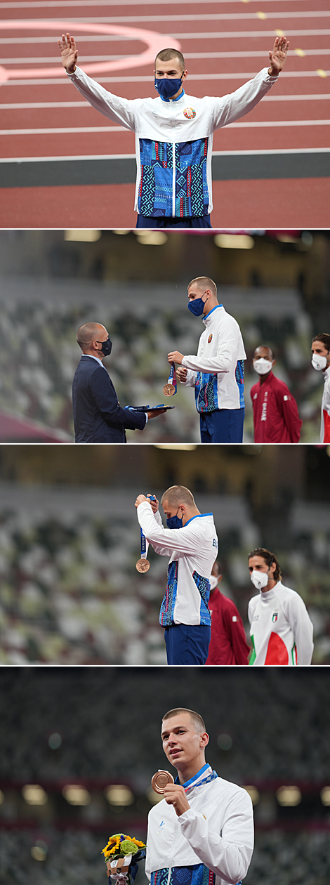 Maksim Nedasekau clinches high jump bronze