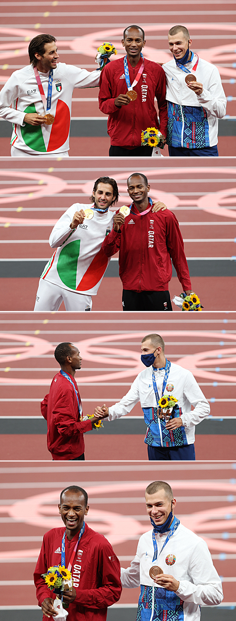 Maksim Nedasekau clinches high jump bronze