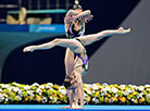 Белорусские синхронистки заняли 11-е место в олимпийском финале дуэтов