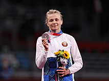 ТОКІА-2020: Ірына Курачкіна заваявала алімпійскае серабро ў жаночай барацьбе