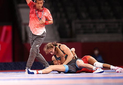 Women’s Wrestling 53kg: Vanesa Kaladzinskaya vs Jacarra Winchester
