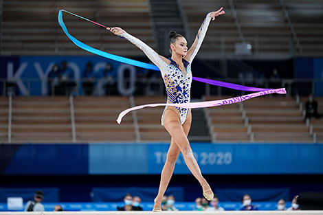 Алина Горносько завоевала бронзу в художественной гимнастике