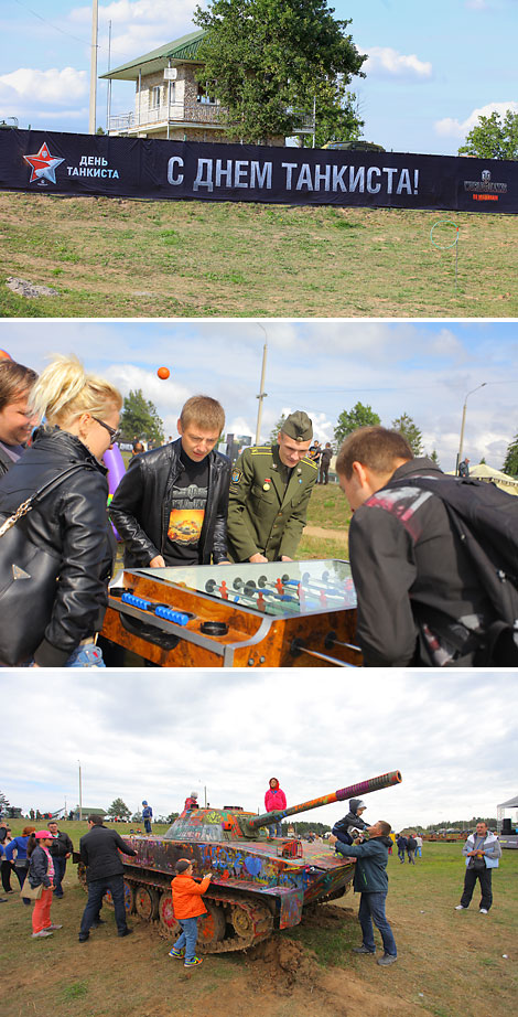 Tank Men’s Day at Stalin’s Line

