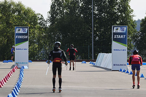 Belarusian rollerski championships in Raubichi