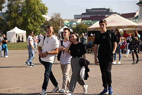 Мінчане святкуюць Дзень горада 