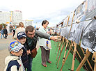 BelTA’s photo exhibition Sovereign Belarus: Era of Achievements was held on Minsk City Day