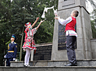 Memorial plaque to those who fell for reunification of Belarus unveiled in Brest
