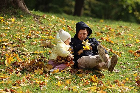 Autumn day in Grodno