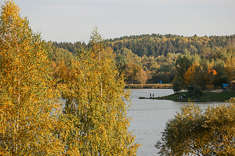 Осень на Минском море