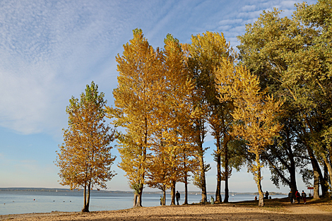 Осень на Минском море