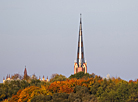 The spire of the Holy Trinity Church