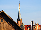 The spire of the Holy Trinity Church