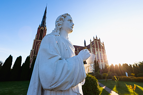 Garden of the Apostles near the Holy Trinity Church