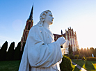 Garden of the Apostles near the Holy Trinity Church