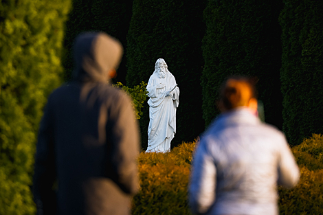 Garden of the Apostles near the Holy Trinity Church