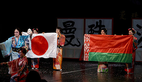 Mandzuysyaka dance company in Minsk