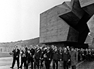 Ветераны в день открытия мемориала "Брестская крепость-герой", 1971 год