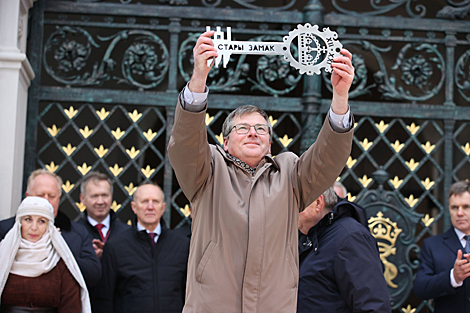 Адкрыццё новай экспазіцыі Старога замка пасля першага этапу рэстаўрацыі