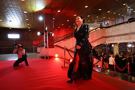 Guests at the opening ceremony of the 27th Minsk International Film Festival Listapad