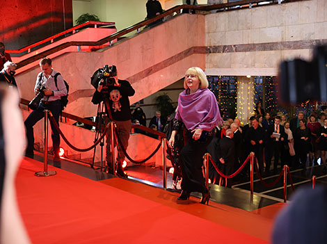 Guests at the opening ceremony of the 27th Minsk International Film Festival Listapad