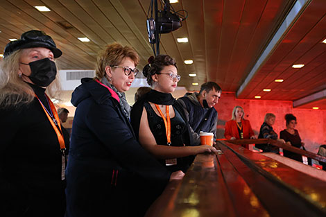 Guests at the opening ceremony of the 27th Minsk International Film Festival Listapad