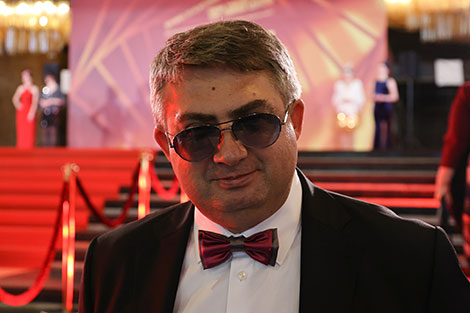 Vladimir Karachevsky, Belarusfilm Studio Director General, at the opening ceremony