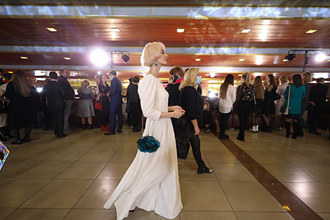 Guests at the opening ceremony of the 27th Minsk International Film Festival Listapad