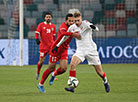 Belarusian footballers defeat Jordanians in the last match of the season