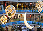 Minsk shopping centers get decorated for Christmas