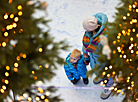 Minsk shopping centers start the festive season with Christmas decorations