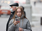 В Минске выпал первый снег