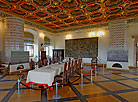 A dining hall is the main hall of the Renaissance castle