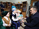 Губернатор региона Александр Субботин посетил Витебский детский дом