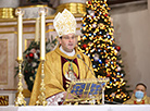 Рождественское богослужение в Архикафедральном костеле Пресвятой Девы Марии в Минске