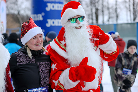 Рождественский забег в Минске